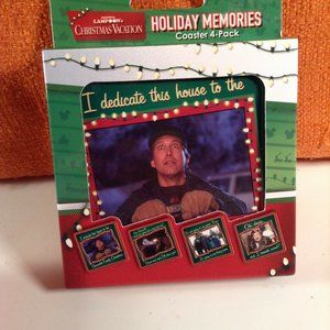 National Lampoon's Christmas Vacation 4-Pack Holiday Memories Coaster by ICUP
